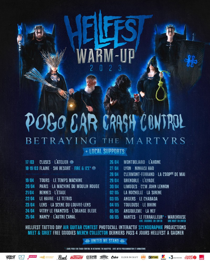 Le Warm-Up Tour du Hellfest de retour au printemps 2023 dans toute la France 