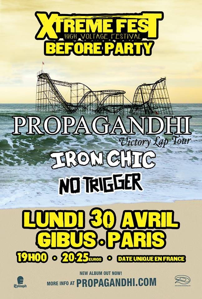 Les infos sur la Before Party de l'Xtreme Fest 