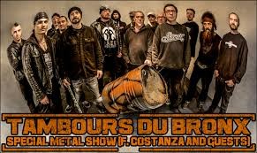 les Tambours Du Bronx à nouveau en Bretagne le 25 octobre  à  L'échonova ! 