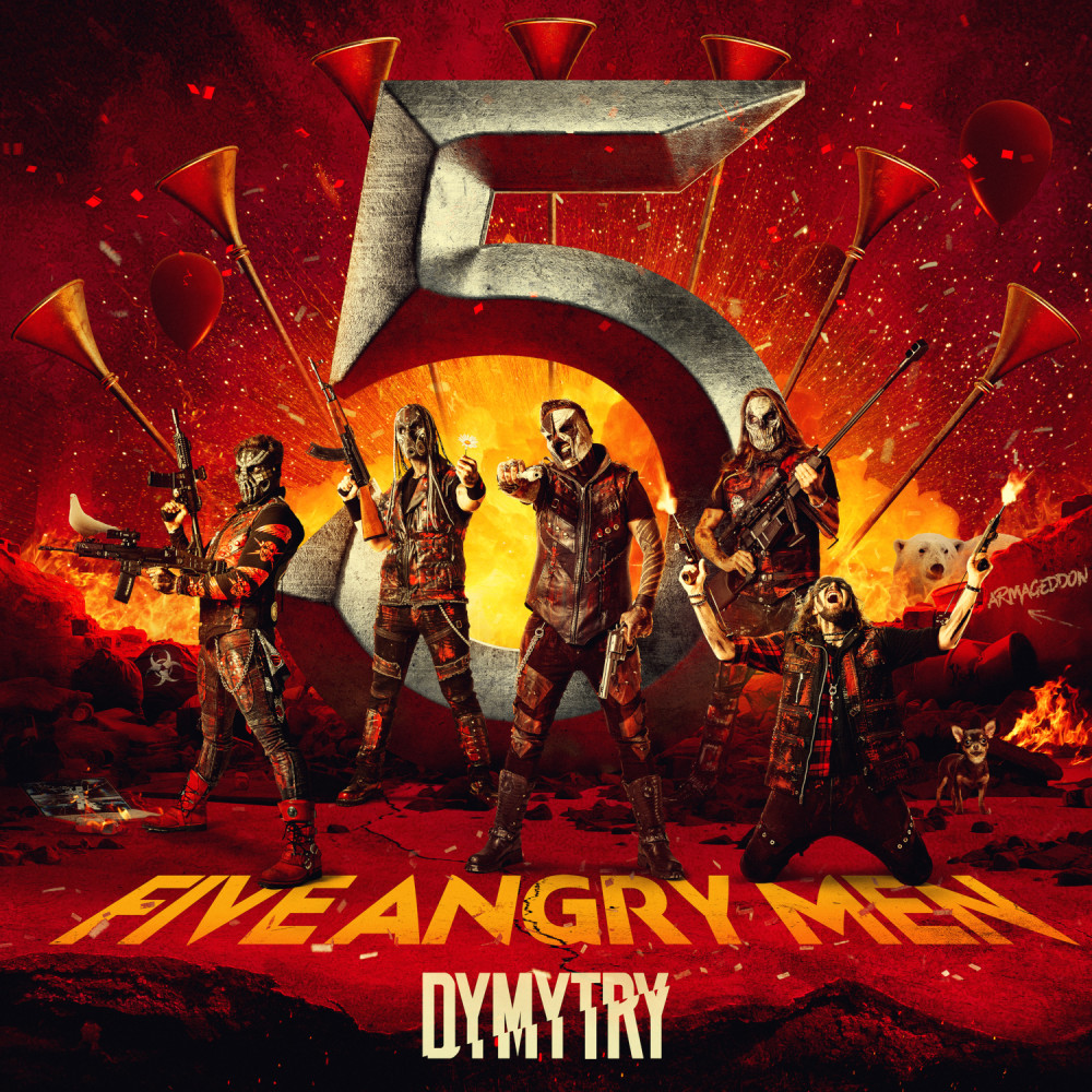 Les tchèques de Dymytry annoncent la sortie de "Five Angry Men", leur nouvel album, le 26 janvier chez AFM Records 