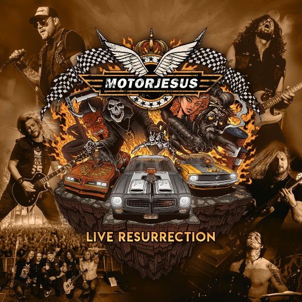 ''Live Resurrection'' le premier album live de Motorjesus, dans les bacs le 14 février prochain!