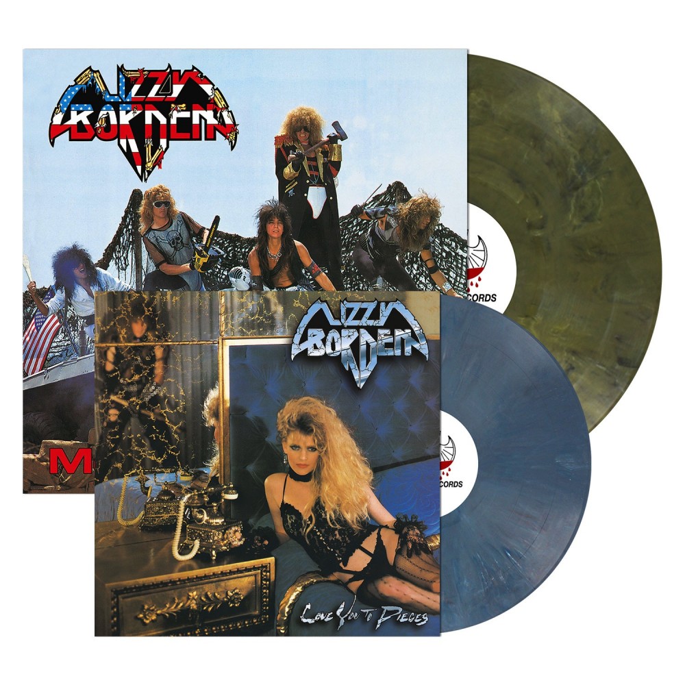 LIZZY BORDEN : Les classiques \'\'Love You To Pieces\'\' et \'\'Menace To Society\'\' réédités! 