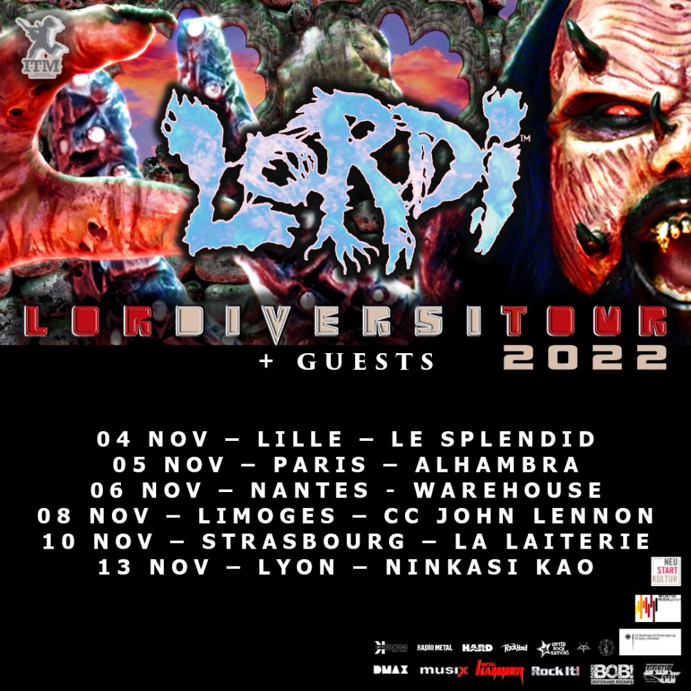 LORDI de retour en tournée en France 