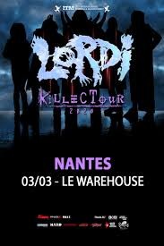 LORDI va venir jouer avec vos peurs et c'est au Warehouse à Nantes ce 3 mars