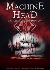 MACHINE HEAD EN FRANCE EN MARS & AVRIL 2018 DANS LE CADRE DU 'CATHARSIS WORLD TOUR' ! 