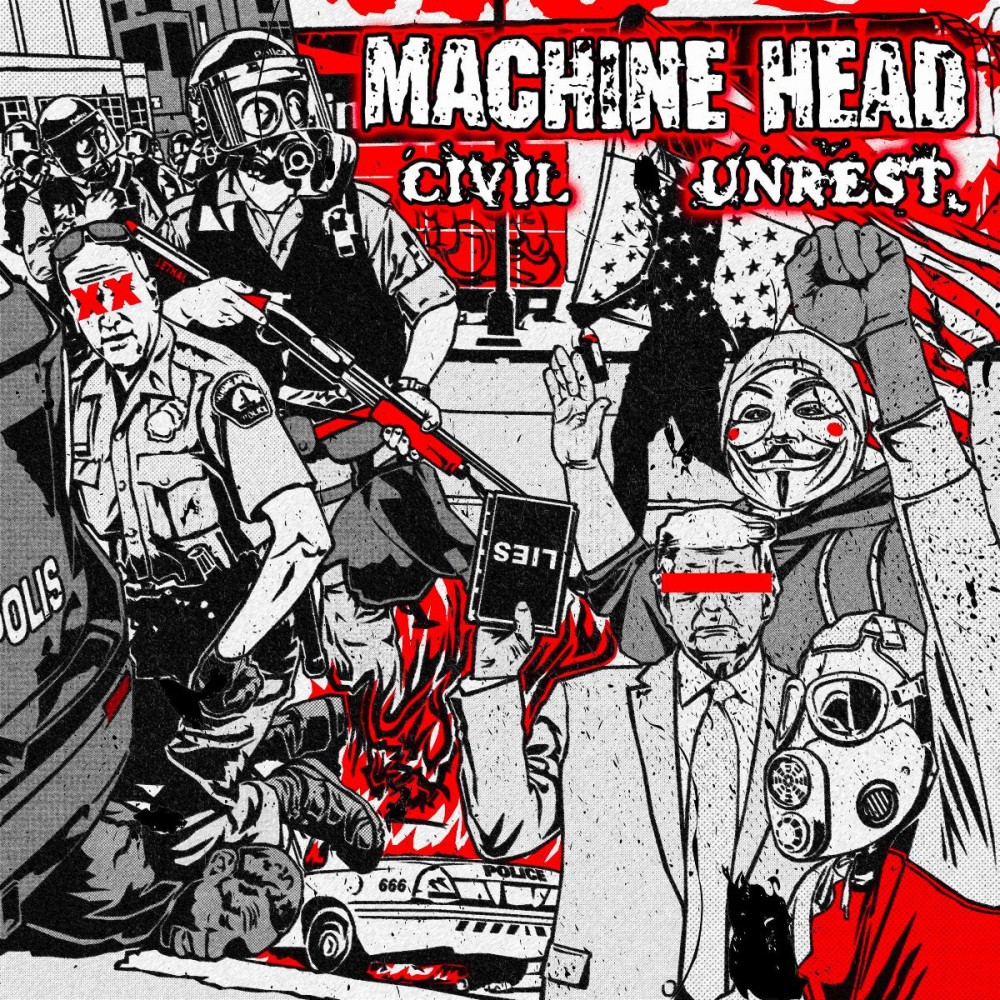 MACHINE HEAD, sortie d'un single 2 titres "Civil Unrest" !