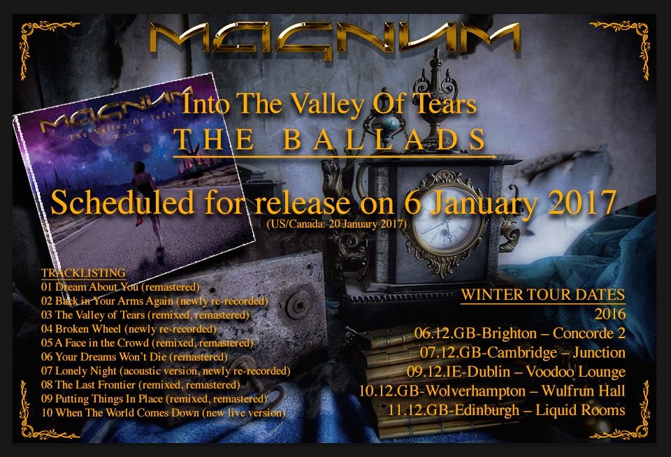 MAGNUM publie un nouveau single demain! 