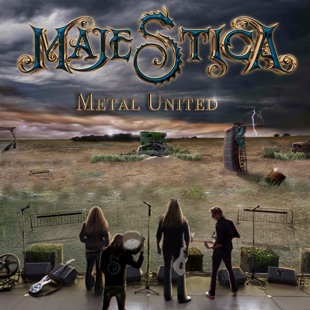 MAJESTICA sortie du nouveau single "Metal United" en hommage à tous les festivals d'été et aux stage crews ! 