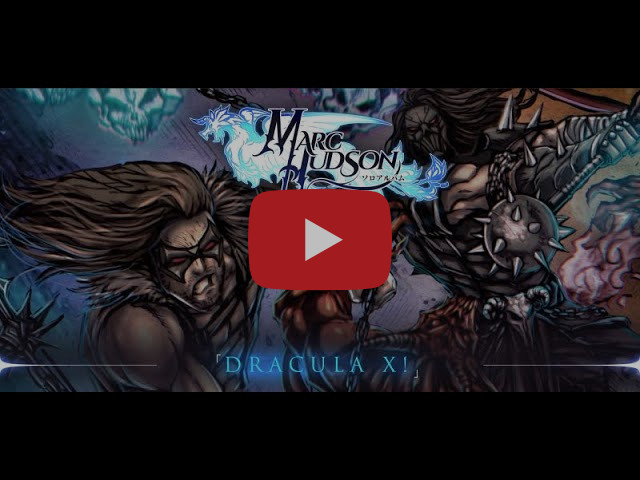 Marc Hudson dévoile une nouvelle lyric video inspirée de Castlevania pour le titre 'Dracula X!' ! 