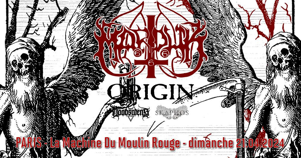Marduk à La Machine du Moulin Rouge le dimanche 21 avril 2024 