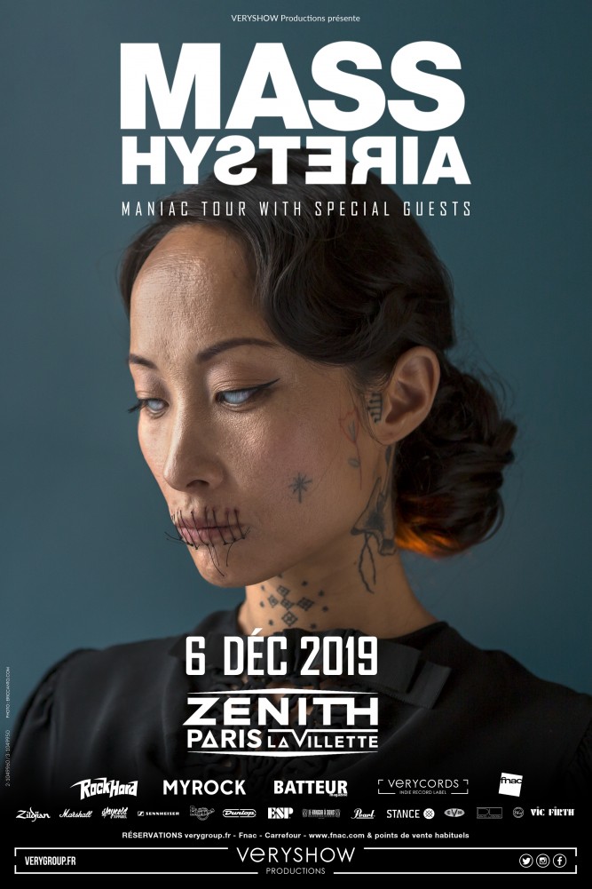 Mass Hysteria, le nouvel album \'\'Maniac\'\' enfin disponible! 