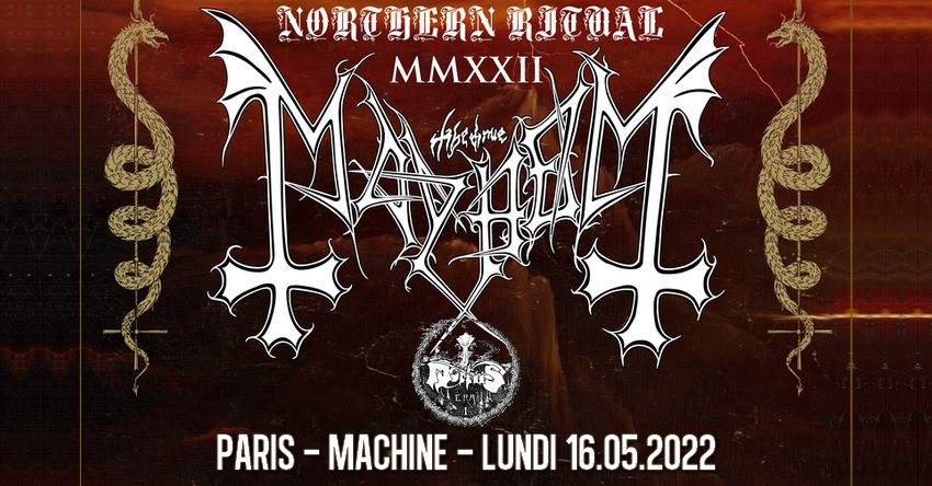 Mayhem avec Mortiis à La Machine du Moulin Rouge Paris
