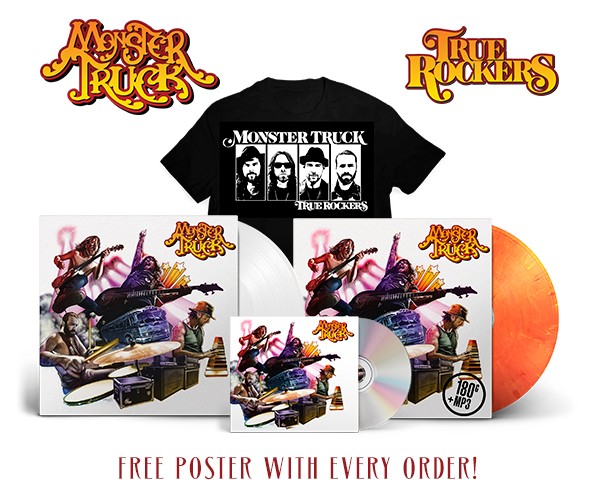 MONSTER TRUCK : sortie du nouvel album ''True Rockers'' le 14 septembre ! 