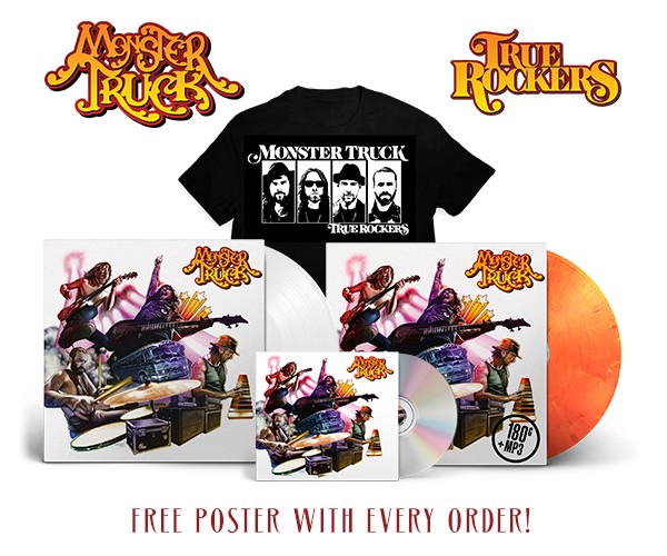 MONSTER TRUCK : sortie du nouvel album ''True Rockers'' le 14 septembre !