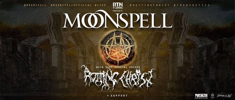 Moonspell & Rotting Christ - Toulouse - 2019