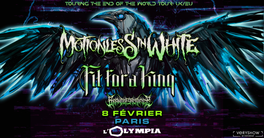 Motionless In White à l'Olympia Sold Out 
