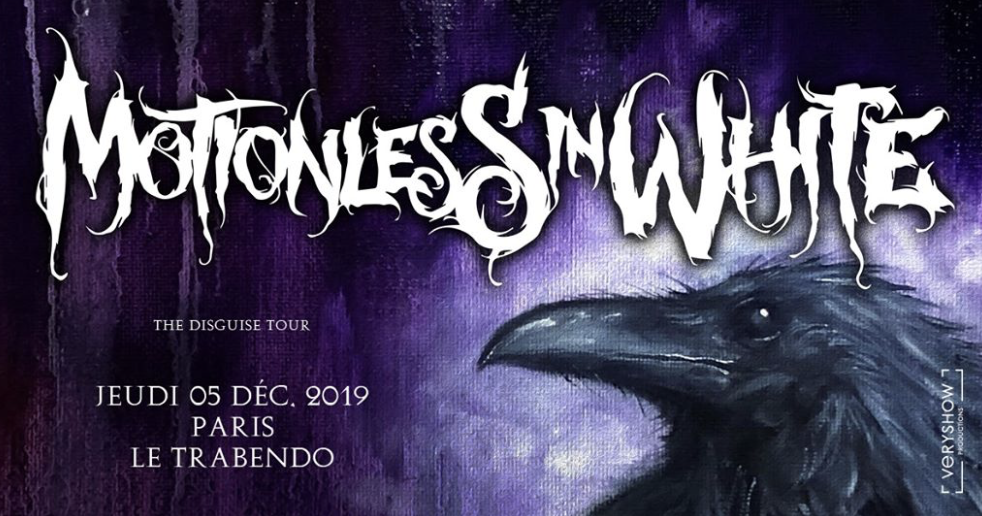 MOTIONLESS IN WHITE - Sold OUT @LE TRABENDO PARIS - 05.12.19 