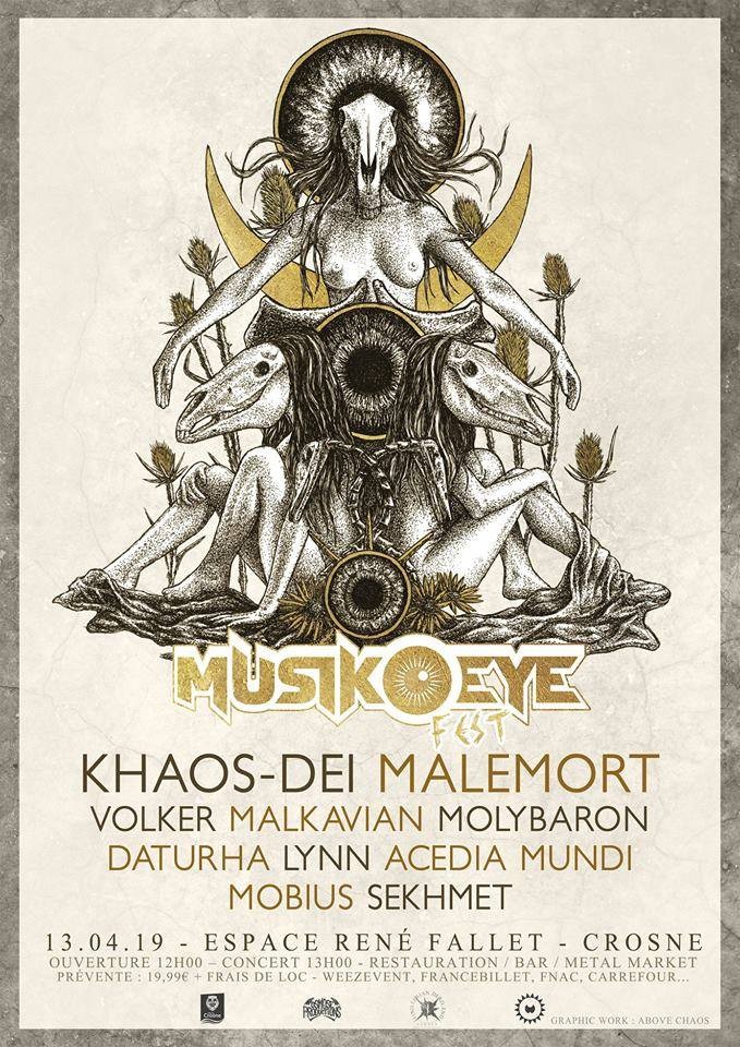 MusikÖ_Eye FEST #2, le 13 avril!!!! A l'espace René Fallet, Crosne!
