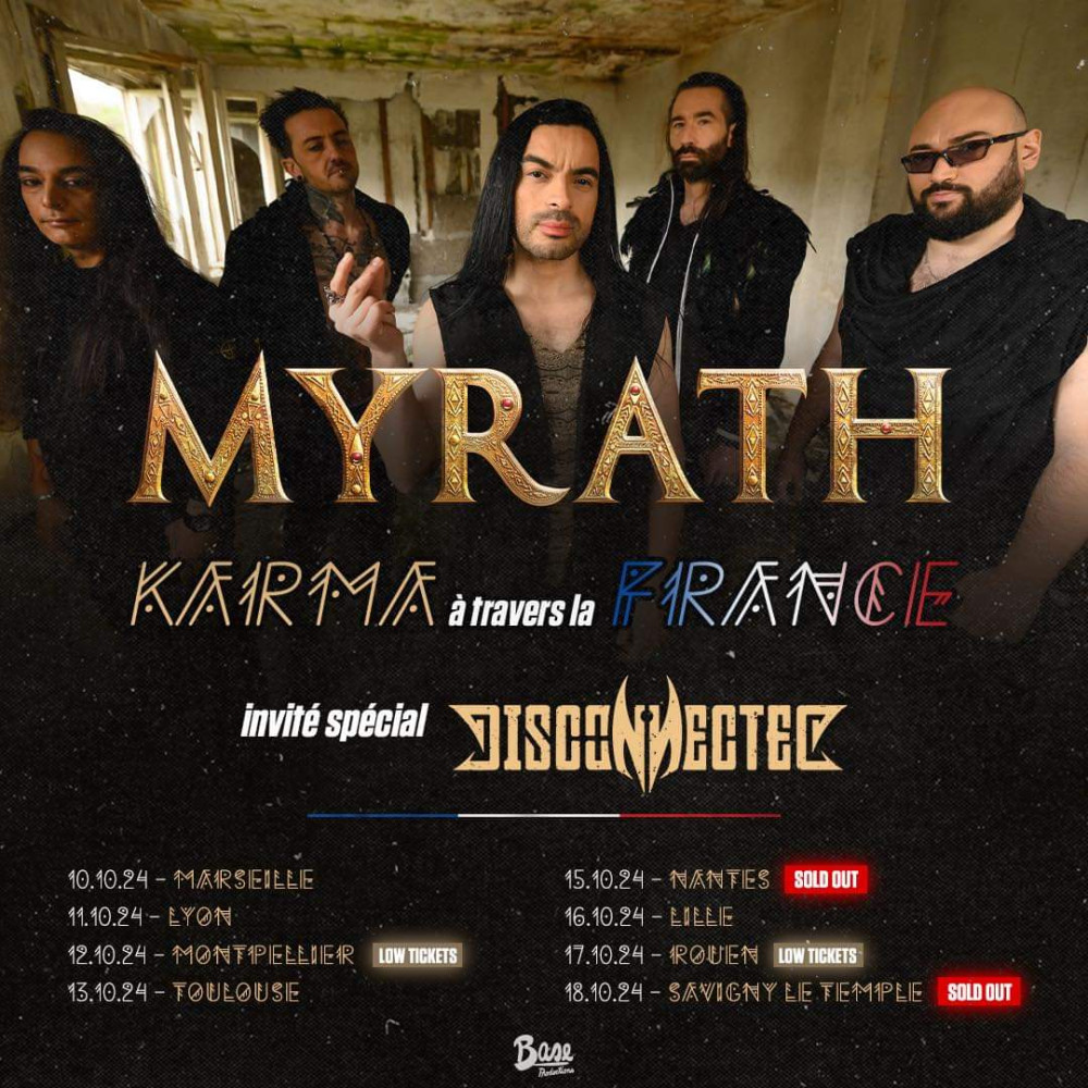 Myrath en tournée 100% française 