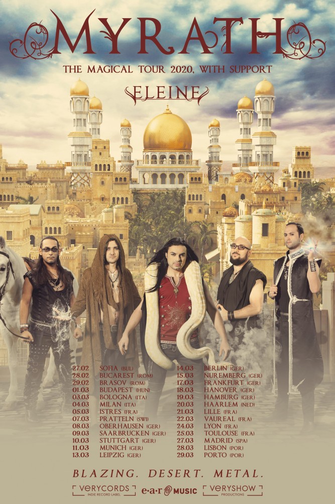 Myrath, The Magical Tour 2020! 