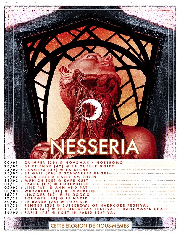 NESSERIA (Post hardcore)  : Tournée 2018! 