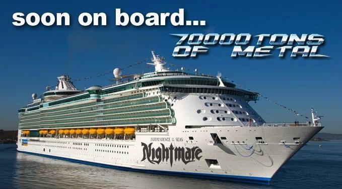 NIGHTMARE : en route pour le \'\'70000 TONS OF METAL 2017\'\'! 