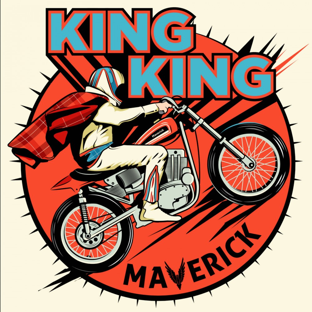 Nouveau single de King King "Never give in out" 