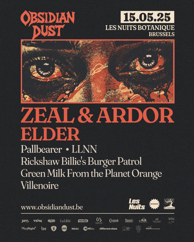 OBSIDIAN DUST : Une nuit explosive de musiques saturées aux Nuits Botanique ! 
