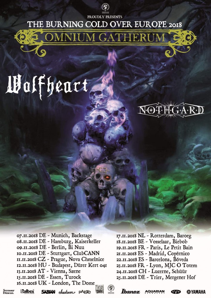 OMNIUM GATHERUM sortira son nouvel album en août + dates de tournée ! 