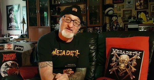 One day, one tish, one skeud ! MEGADETH  (3 premiers albums) avec KEUTAN Von Panzer ! 