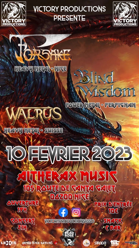 FORSAKE | BLIND WISDOM | WALRUS (@Altherax- 10/02/2023) 