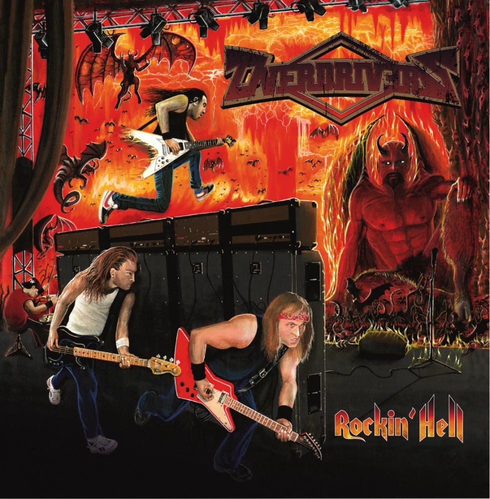 OVERDRIVERS - Réédition du dernier album ''Rockin Hell'', sortie le 1er juin !
