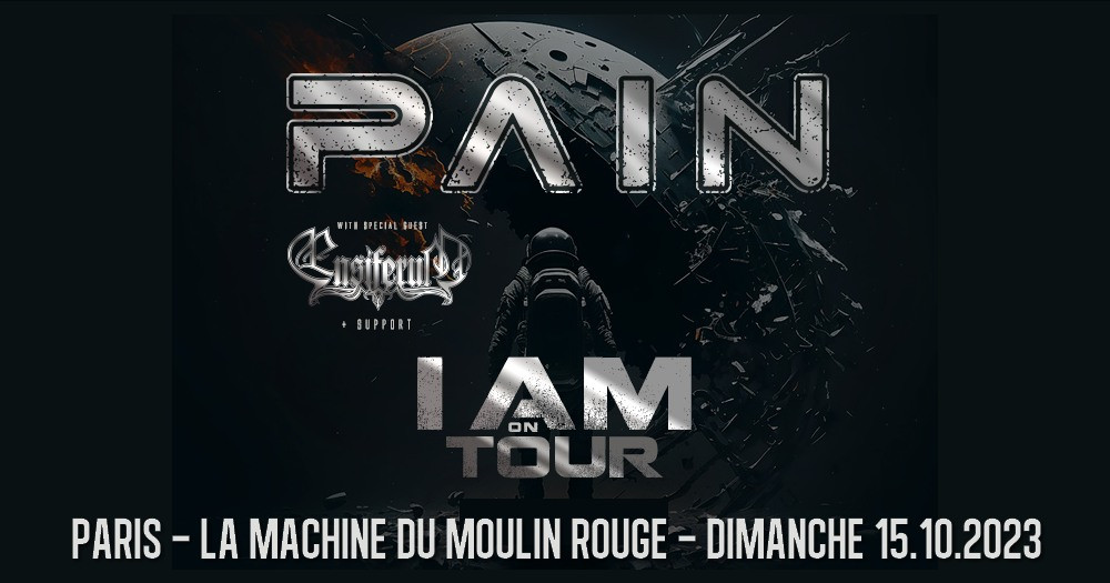 Pain et Ensiferum seront de passage à Paris le 15 octobre ! 