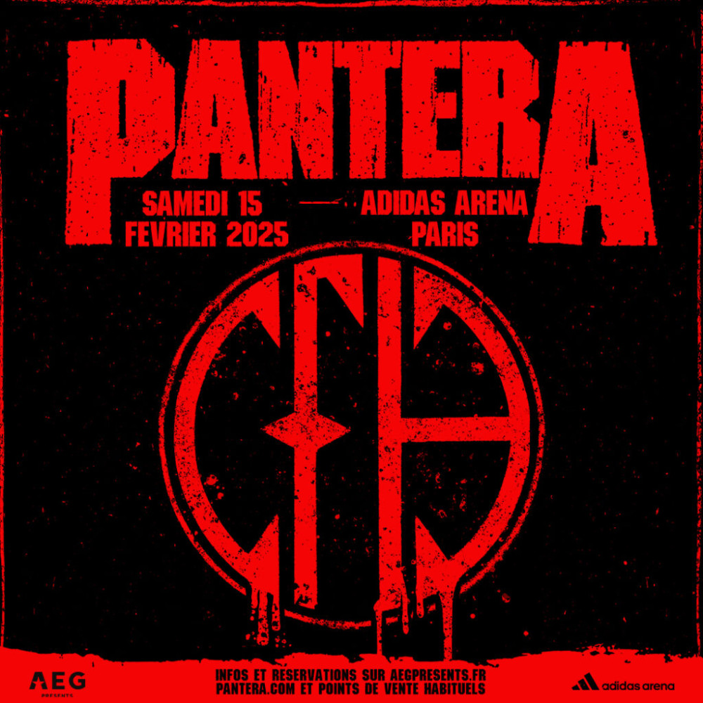 Pantera - Adidas Arena le 15 février 2025 