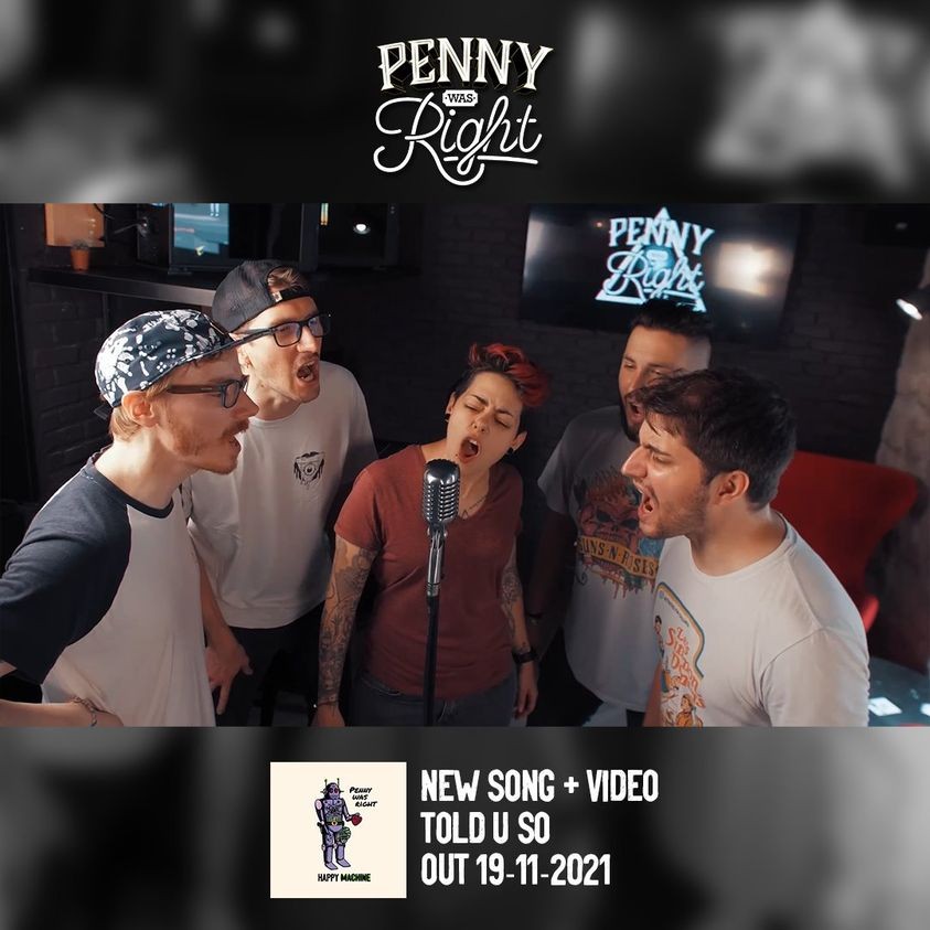 Penny Was Right, nouveau clip vidéo 'Told You So' 
