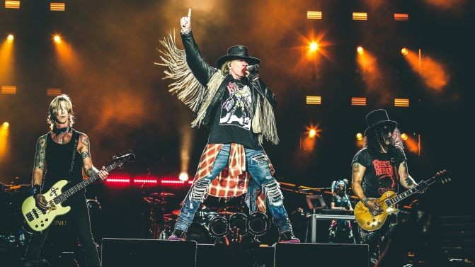 P!nk rejoint les Guns'n'Roses sur scène 