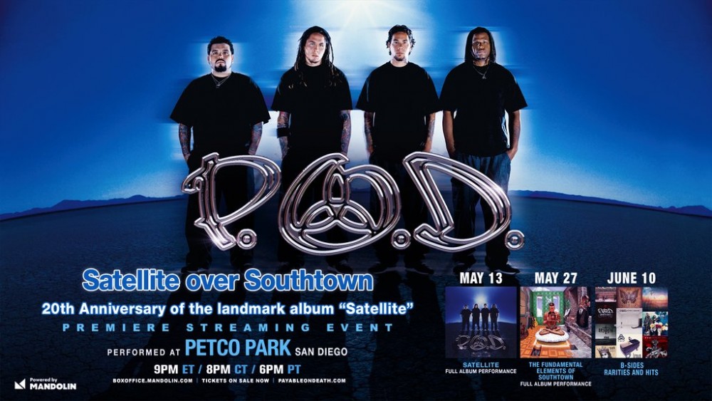 P.O.D. s'invite chez vous en Mai et Juin ! 
