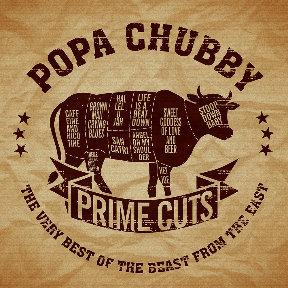 Popa Chubby, \'\'Prime Cuts, The Very Best Of The Beast From The East\'\' le nouvel album!     