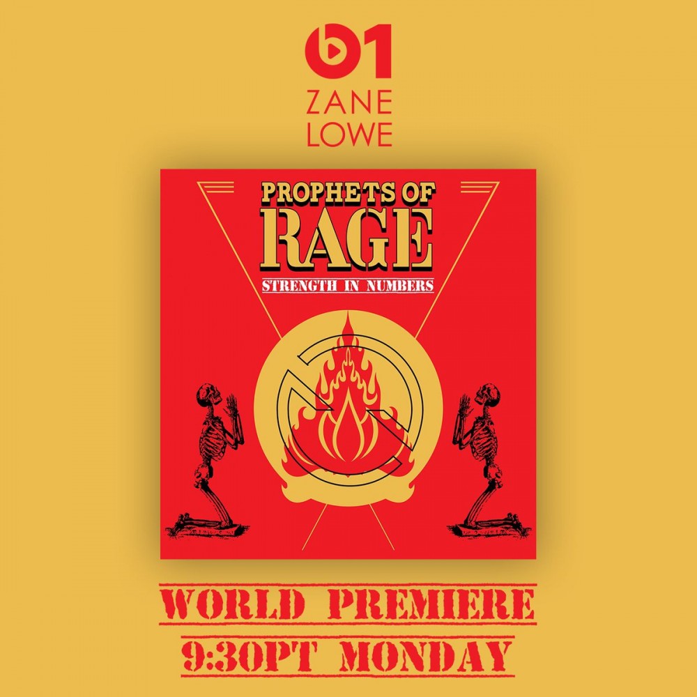PROPHETS OF RAGE : Nouvelle vidéo 'Strength In Numbers'! 