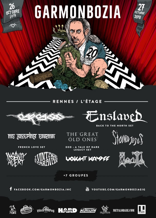 Quelques nouvelles des vingt ans de GARMONBOZIA ! 