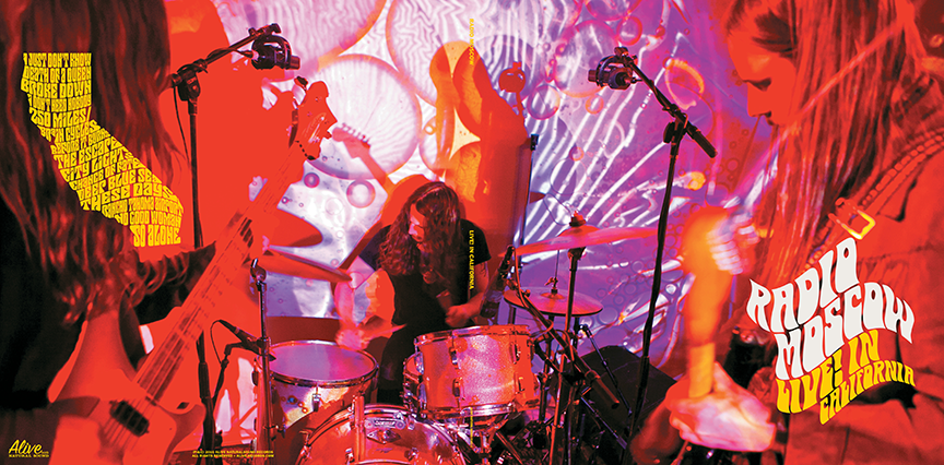 RADIO MOSCOW, une petite bombe du Psyché Hard Rock......Nouvel Album 