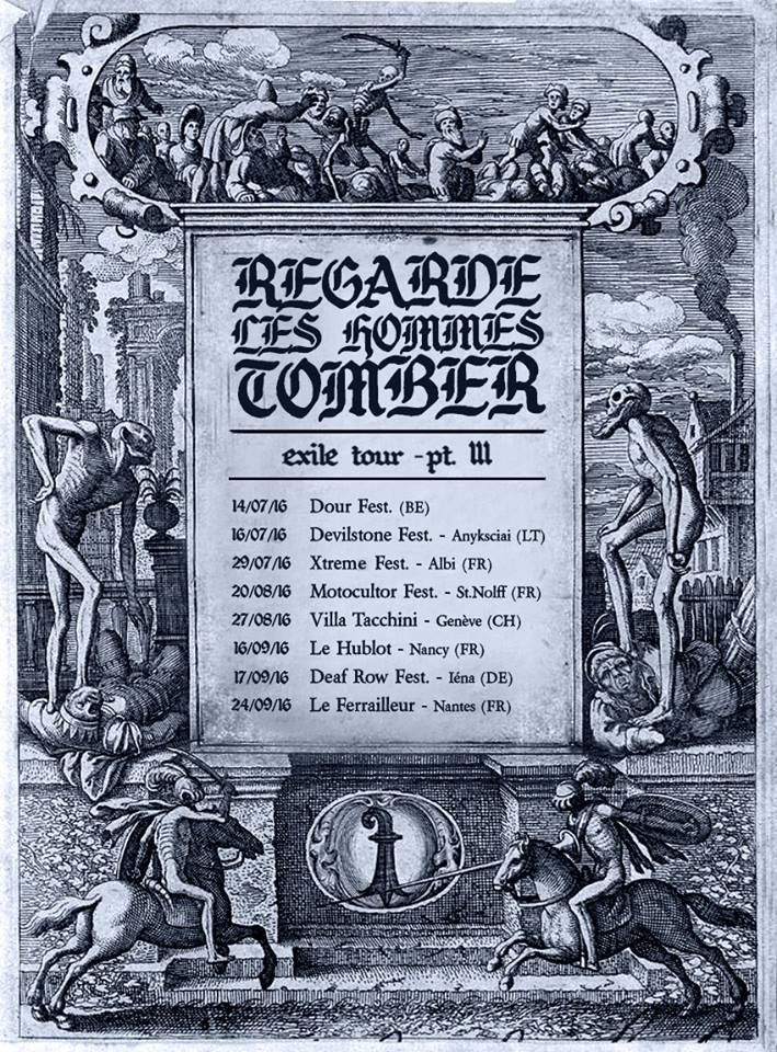 Regarde Les Hommes Tomber annonce sa tournée 