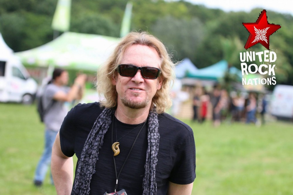 Rencontre avec Adrian Smith au Download Festival 