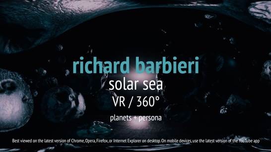 Richard barbieri /Kscope  nouvelle video à 360°!! 