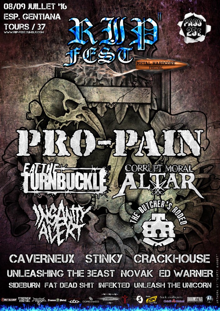 RIIP FEST, festival Métal Hardcore les 8 et 9 juillet  