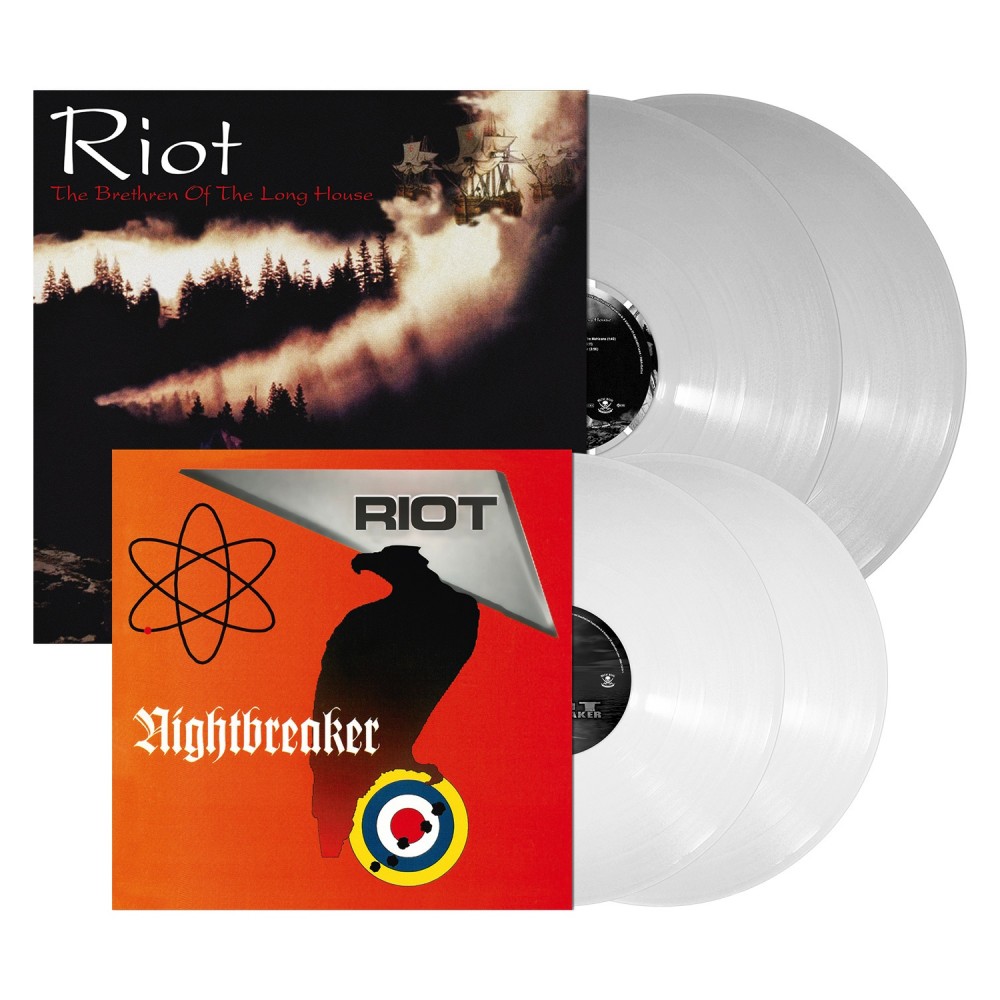 RIOT : Ré édition de 'Nightbreaker' et 'The Brethren Of The Long House' , et pour la première fois en vinyl! 