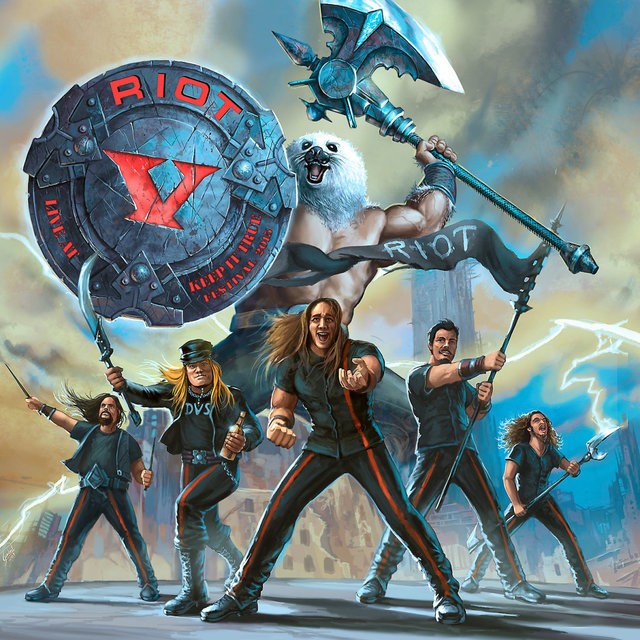 RIOT V ,annonce 'Live At Keep It True Festival 2015' en édition vinyle limitée! 