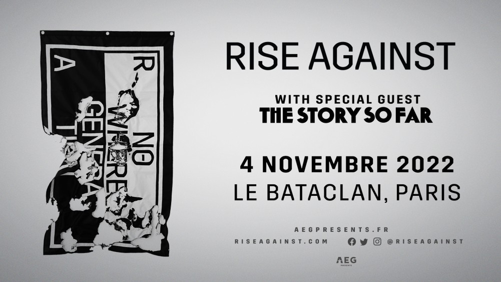 RISE AGAINST en concert au Bataclan le 04 novembre !