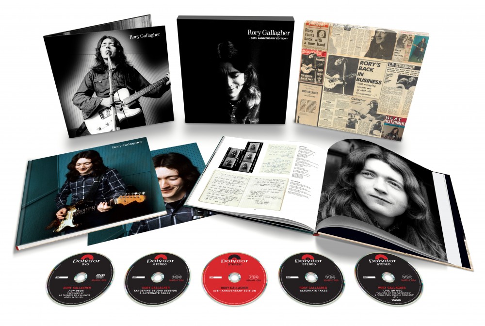 Rory Gallagher nomé plus grand artiste musical d'Irlande ! 