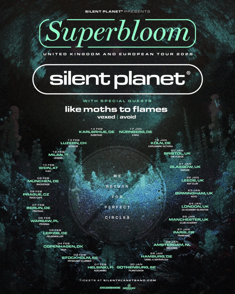 Silent Planet en tournée européenne début 2025 ! 